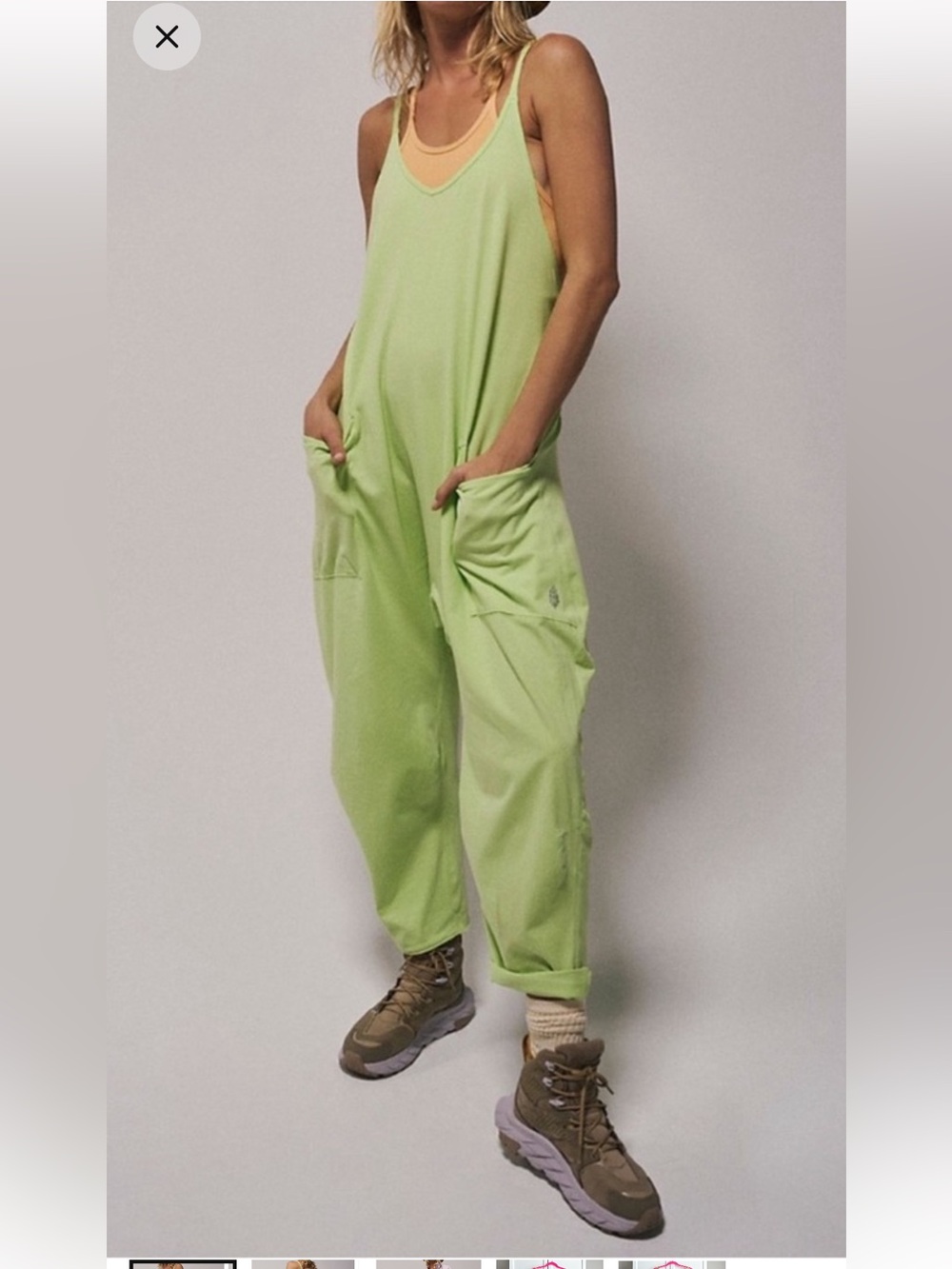Free People FP Movement Hot Shot Onesie